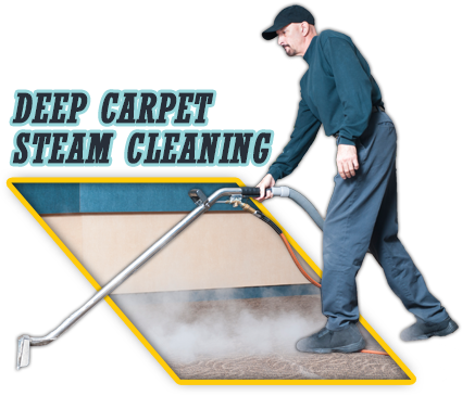 Hot Water Extraction Method Deep Carpet Steam Cleaning